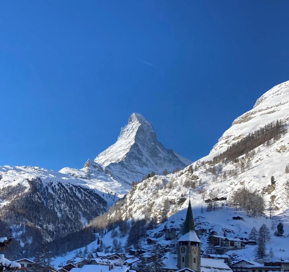 ツェルマットAscot Penthouse 160 M2 Matterhorn Viewアパートメント エクステリア 写真