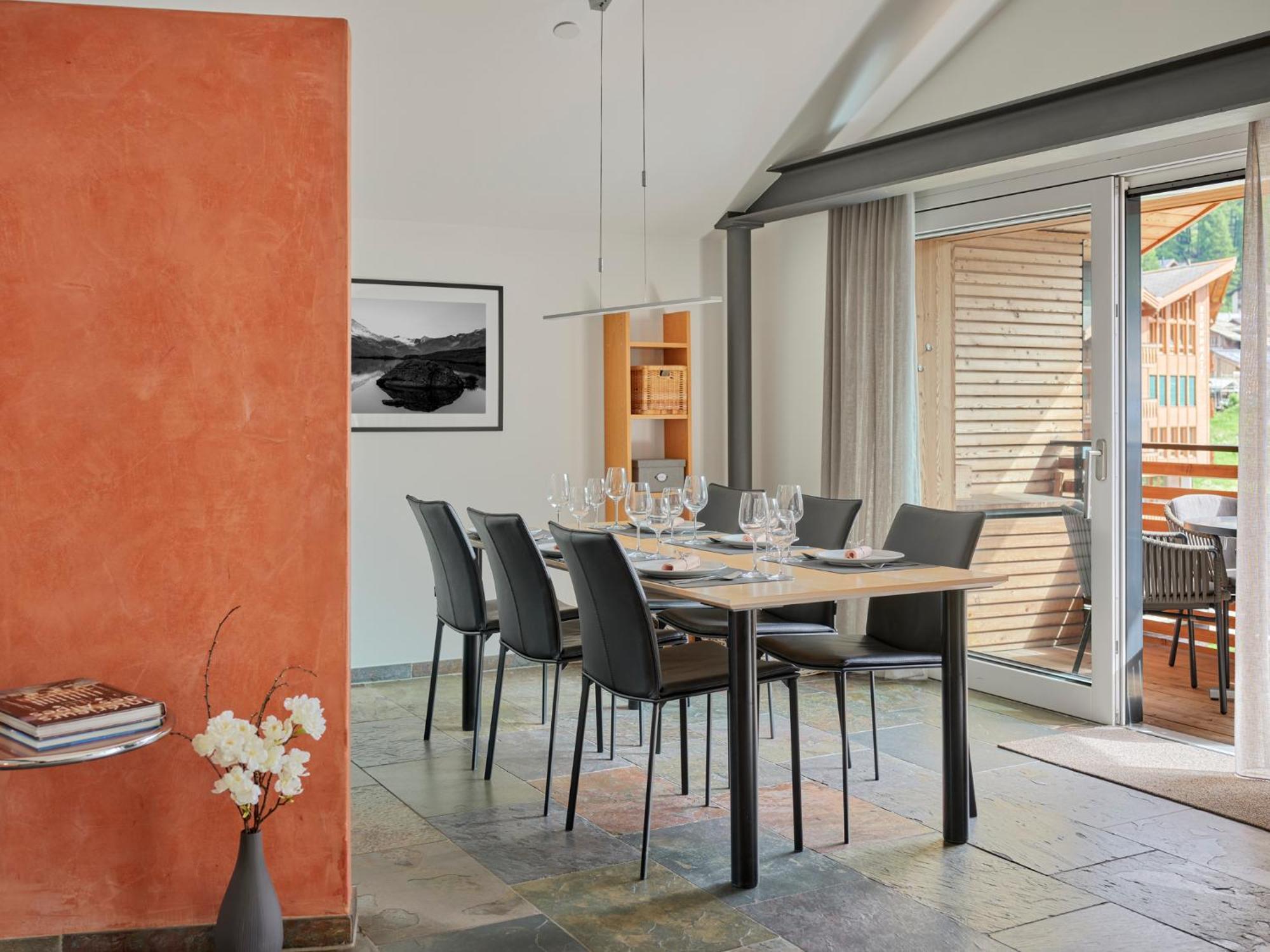 ツェルマットAscot Penthouse 160 M2 Matterhorn Viewアパートメント エクステリア 写真